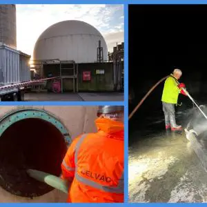 Afan WwTW, Digester Degrit and Tank Inspection